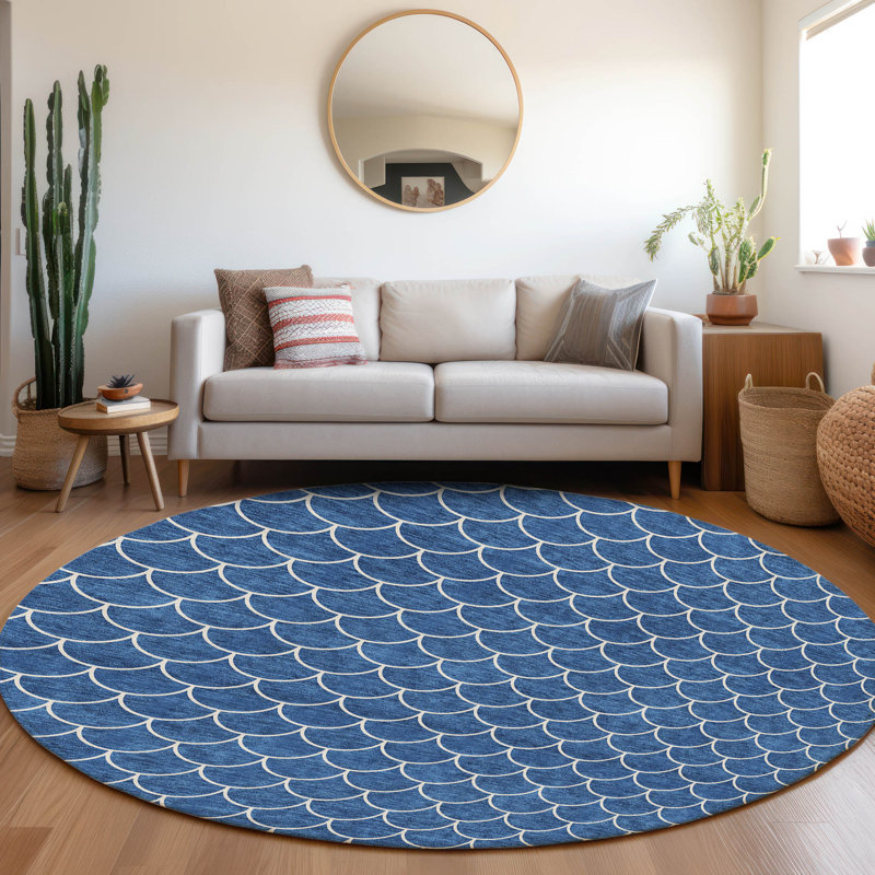  Maliana Area Rug, Round 8'