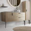 Meuble-lavabo autoportant pour salle de bain