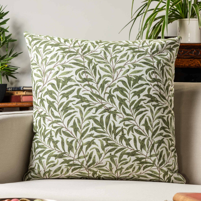 Green Cushion, 58x58cm, Feather filled
