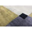 Hand-Knotted High-Quality Yellow, Gray, and Beige Area Rug
