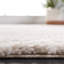 Tapis géométrique tissé à la machine argent / blanc-1657404025