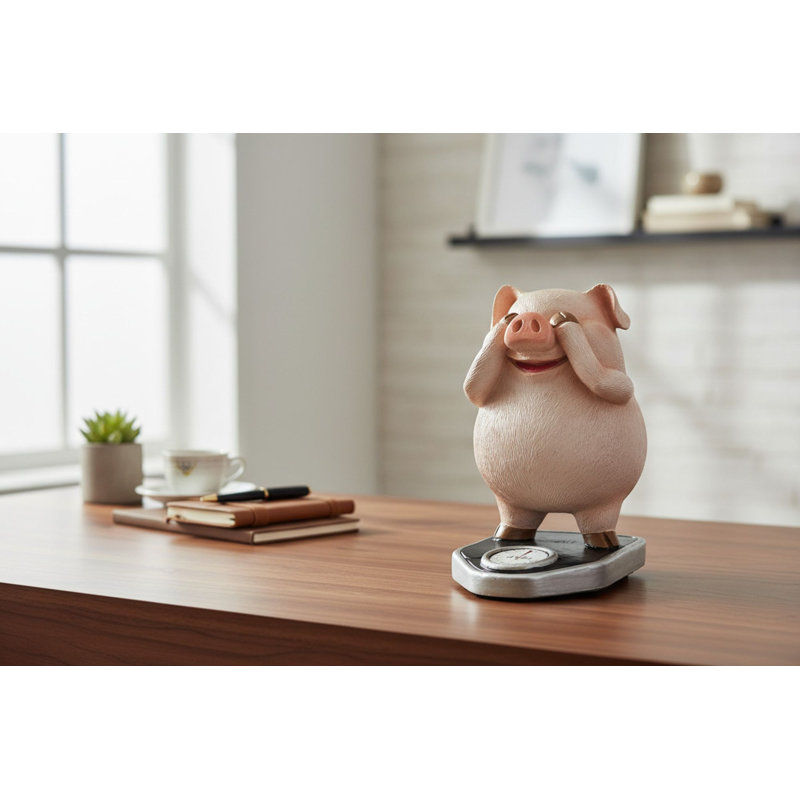 PIG ON SCALE