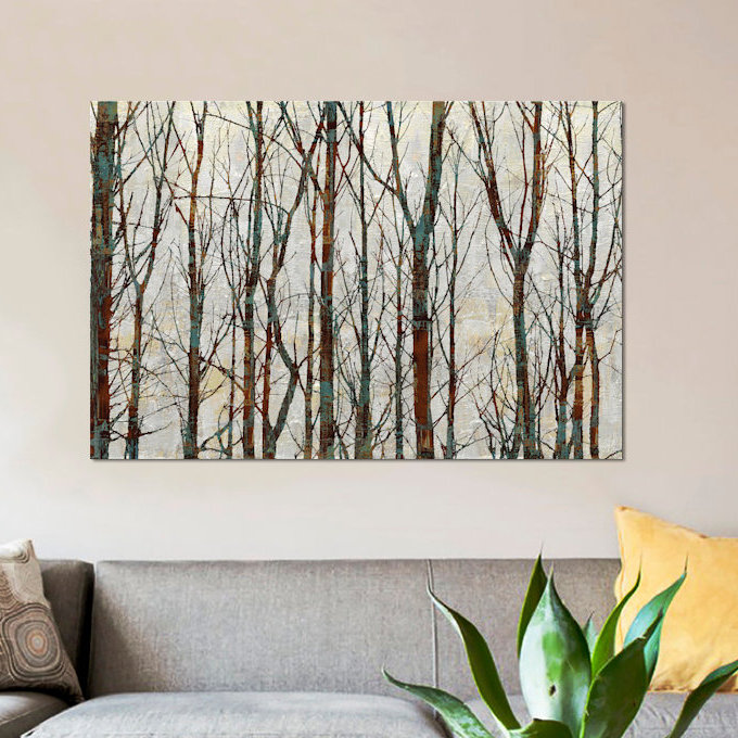 « into the thé », reproduction d’impression sur toile, H 18 po x l 26 po x P 1,5 po