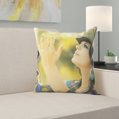 Beauty Throw Pillow