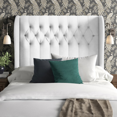Upholstered Wingback Headboard