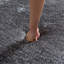Canapé-lit de 58,27 po avec revêtement en chenille moderne et dossier réglable - Canapé-lit coulissant classique - Confortable pour le salon ou la chambre à coucher - Tissu gris foncé