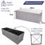 Binette 109cm Wide Tufted Rectangle Solid Colour Ottoman with Storage