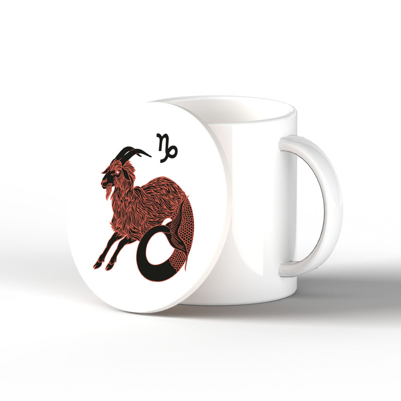 Kana Ceramic Round 1 Piece Coaster