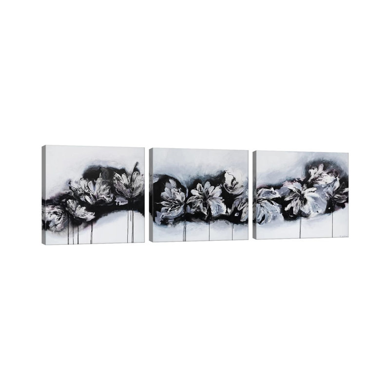 Beyond The Sky Triptych - Canvas Wall Art Set - Wrapped Canvas (Set of 3)