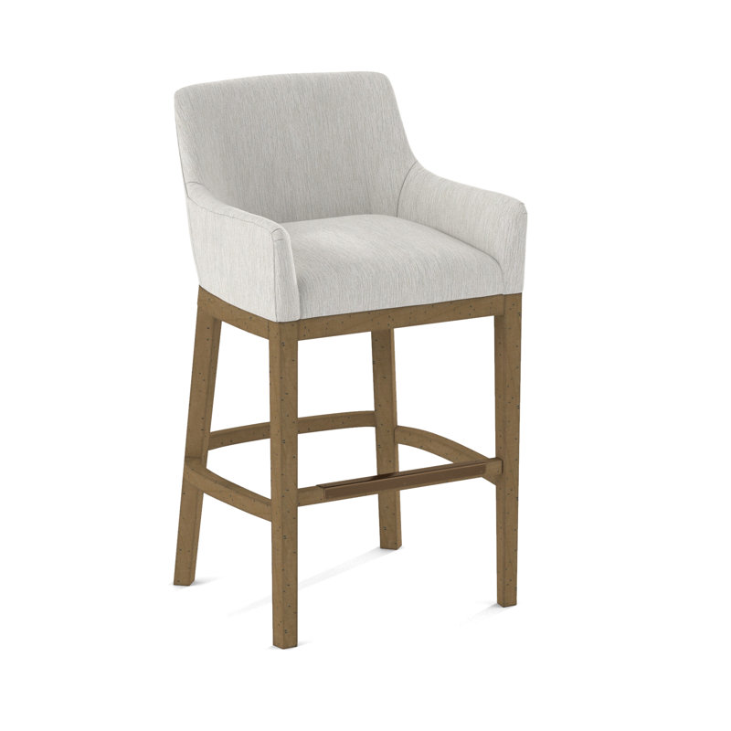 Upholstered Stool, Espresso, 61492-88