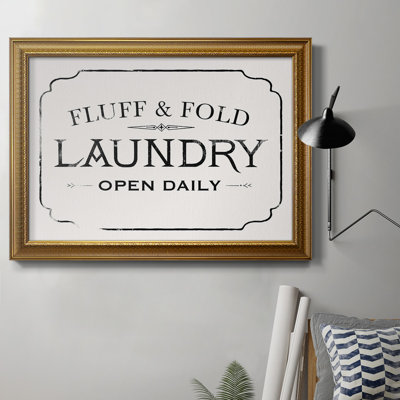«Fluff and Fold I», art textuel sur toile