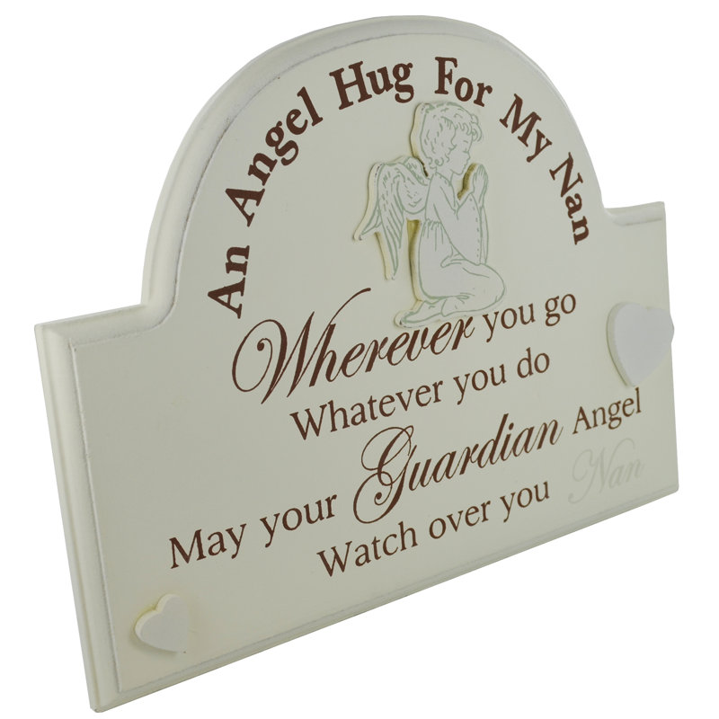 Duerr Text & Numbers Decorative Plaque / Box Sign