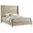 Elegant Wingback Upholstered Bed