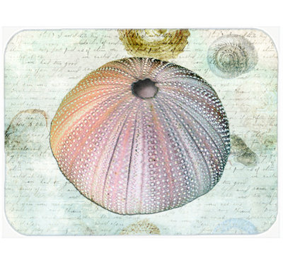 Caroline's Treasures Anemone Glass Cutting Board