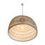 Luminaire suspendu d'extérieur 1 lumière brun Aundra-643307660-614239956