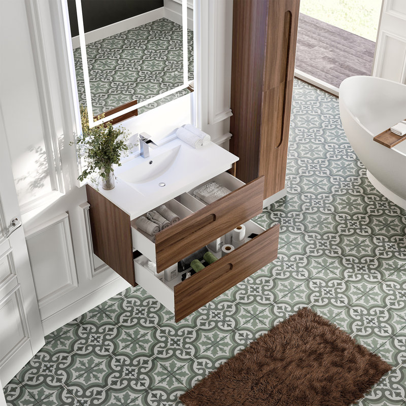 Alberthe 36" Single Bathroom Vanity Set