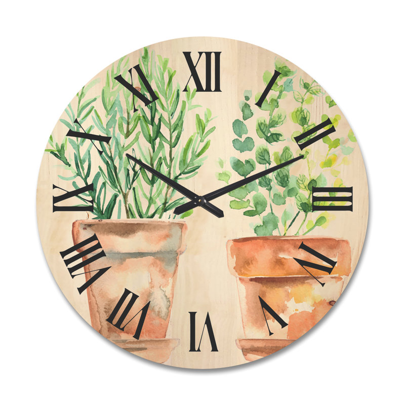 Horloge murale en bois, Très grand