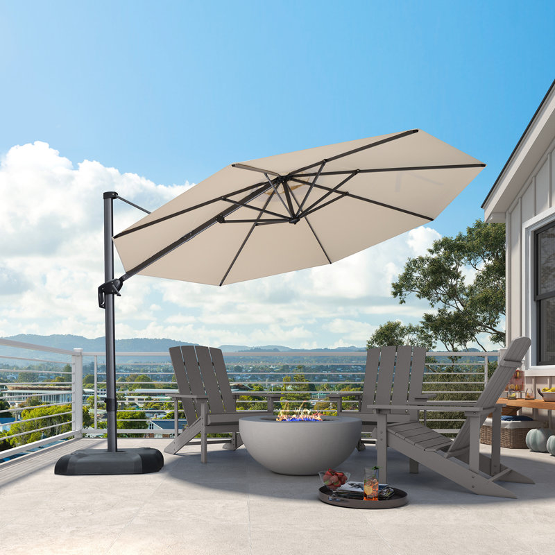 335cm Cantilever Parasol, Beige