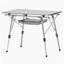 Couche de maille pliante en aluminium pour table de camping