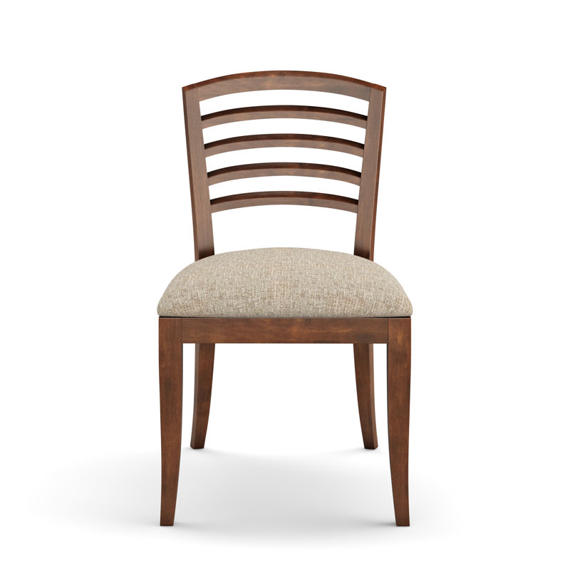 Chaise rembourrée Ayaina, Noyer, Murmure