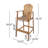 Set Of 2 Outdoor Adirondack Barstools-386747437