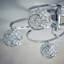 Sharri Crystal Semi Flush Mount
