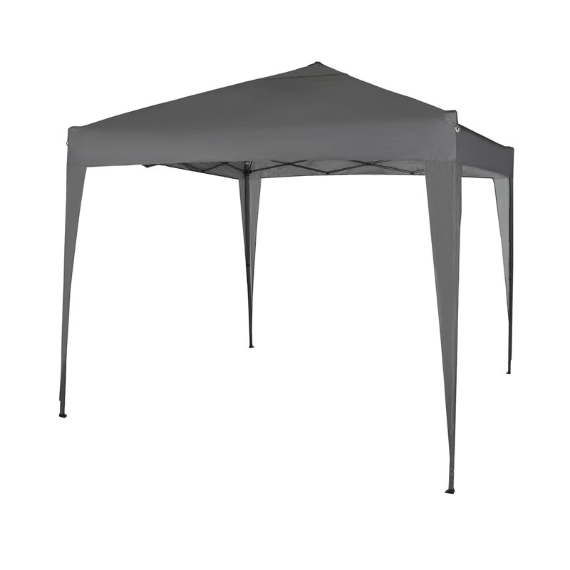 Janvey 2m x 2m Aluminium Pop-Up Gazebo, Grey