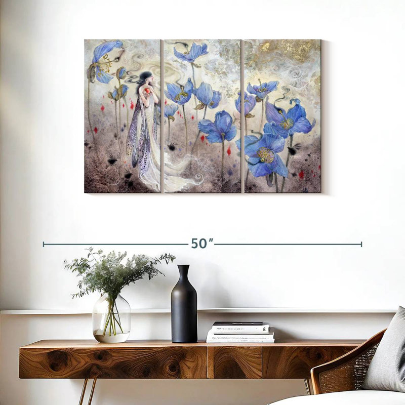 Kelan Descants, 24" H x 38" W