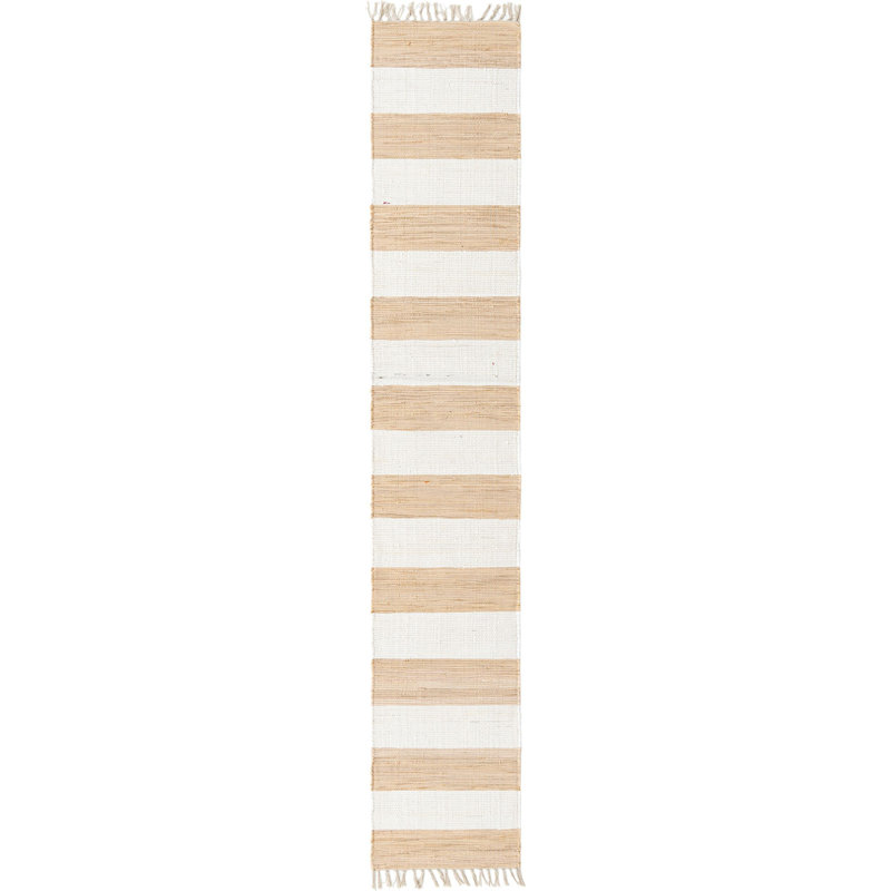 Carlotta Cotton Striped Indoor Rug, Runner 2'2" x 12'