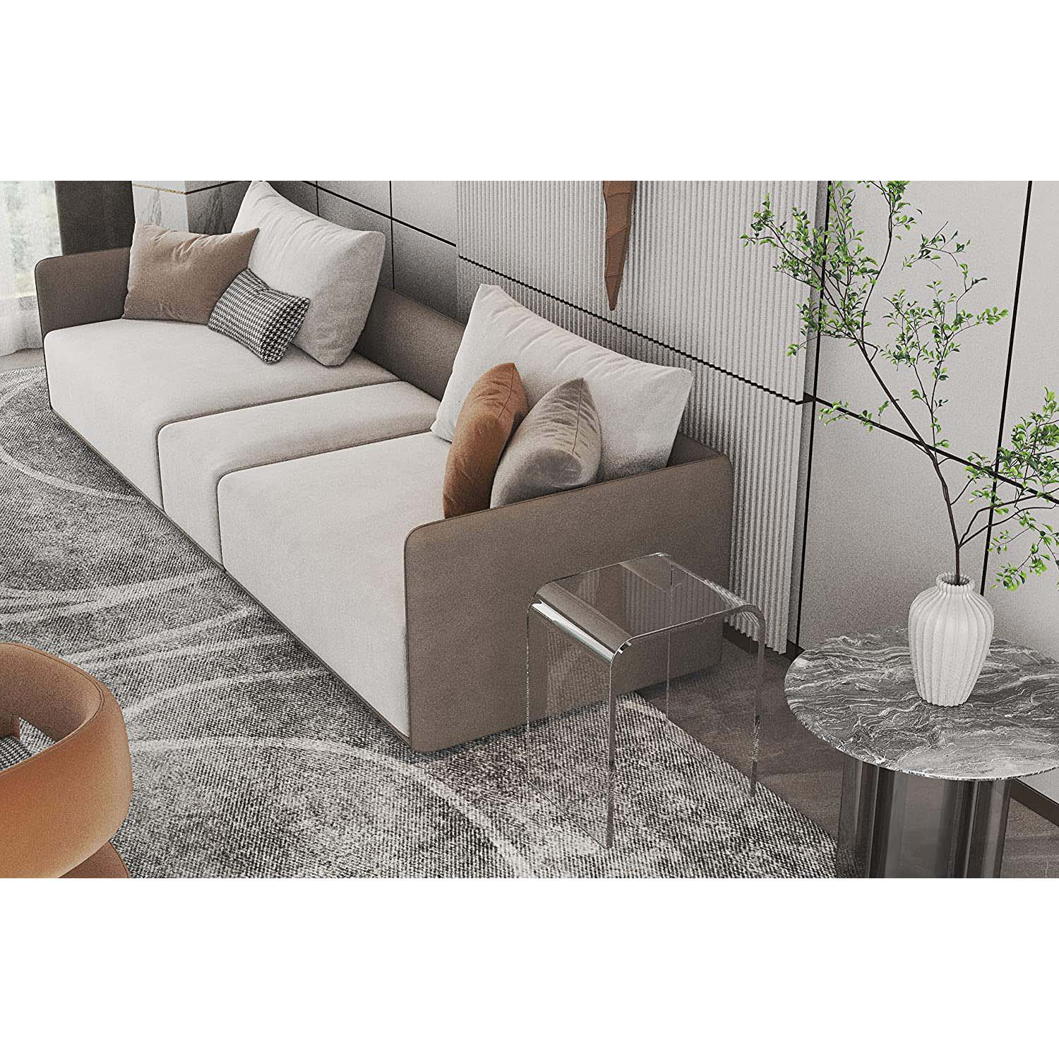 Orren Ellis Jozelyn Sled End Table Set & Reviews | Wayfair