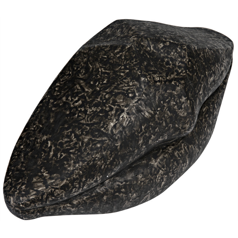 Lips Sculpture, Black