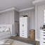 Barbett Manufactured Wood Wardrobe-940669305
