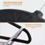 Velvet Non-Slip Standard Hanger for Tie/Belt-257792216