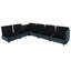 Canapé modulaire moderne avec coussins de siège de rangement-917204913