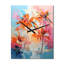 Jermanine - Horloge murale moderne florale-531374164