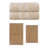 Bublitz Classy Bath Mat 100% Soft Cotton Bath Towel Set & Bath Rug-102445826-102445831