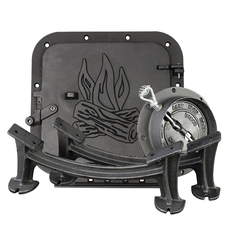 Ensemble de réchaud de camping US Stove BSK2000 Barrel