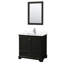 Ensemble de meuble-lavabo simple 36 "avec miroir Deborah-97694132-97694131-97694238