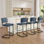 Tabouret de comptoir en faux cuir 25,6 po Millersport-440308963-440308966