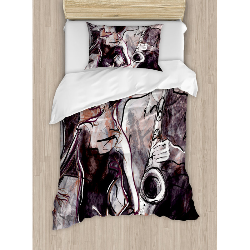 Modern & Contemporary Polyester Duvet Cover