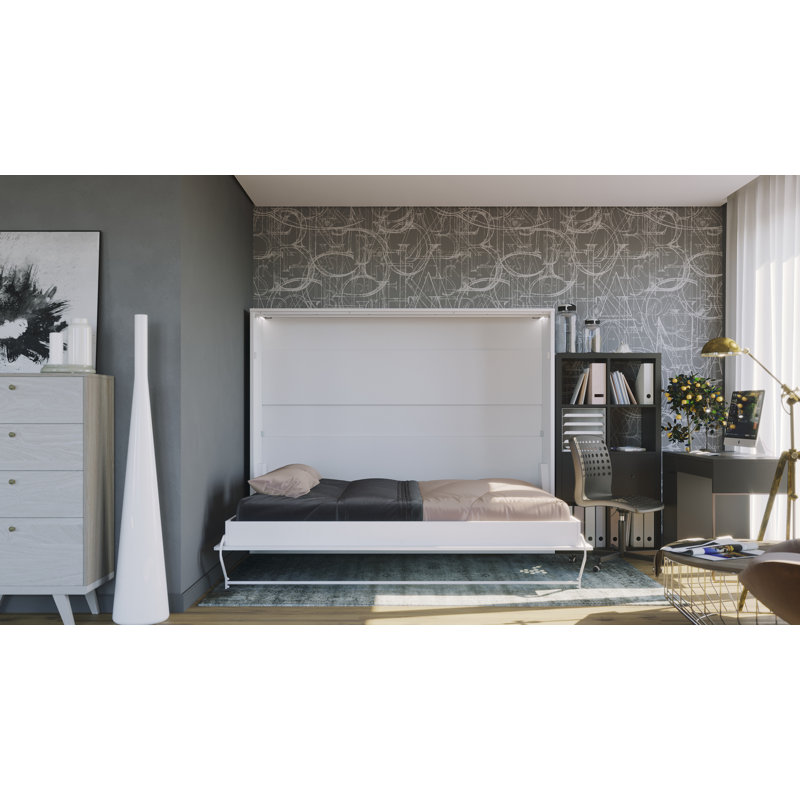 Ayvri EU Kingsize - 160 X 200 Cm Bed, White/White