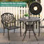 Table bistro Leatherwood