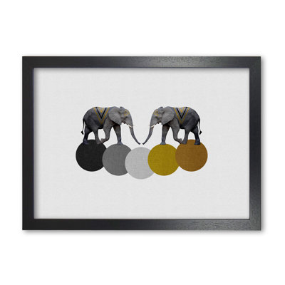 Tribal Elephants - Print