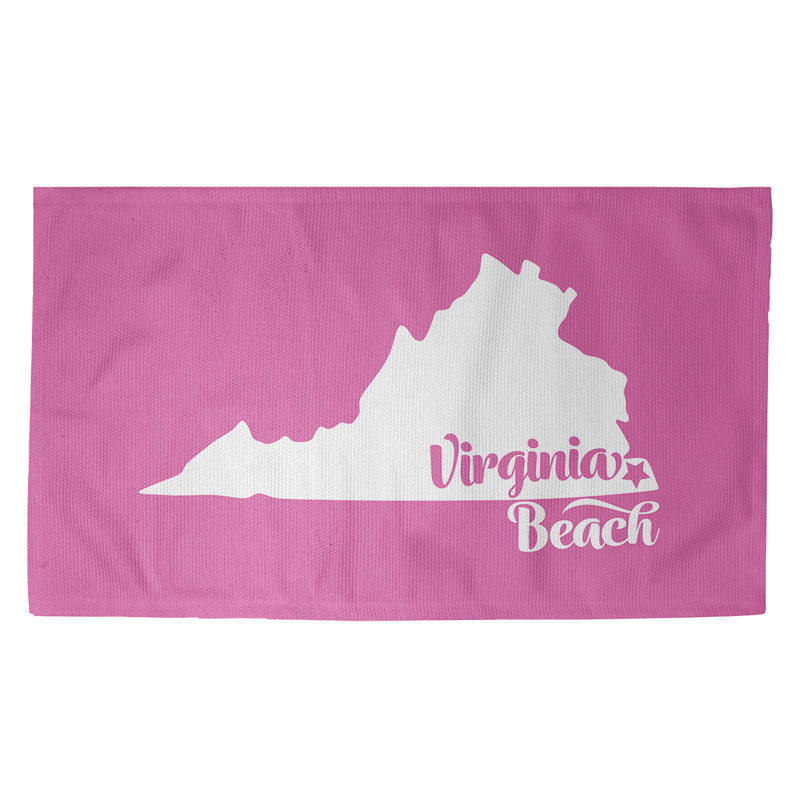 Tapis rose Virginia Beach Virginia, Rectangle 2 pi x 3 pi