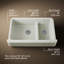 Whitehaven® 36" L x 22" W Double Basin Farmhouse Kitchen Sink-10397018