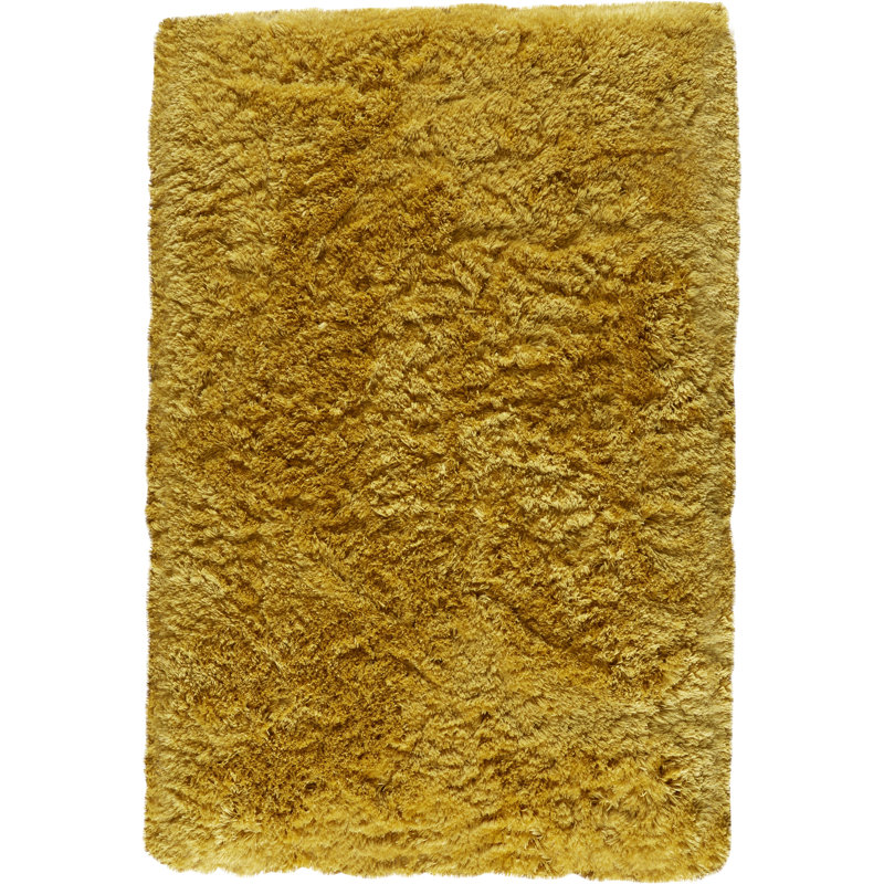 Mu area rug Hand Tufted Rectangle Yellow, Rectangle 128 x 180cm