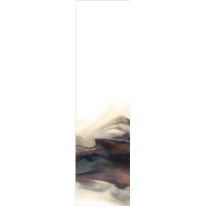 Fluid Lining IV Print by Guseul Park, Glass Coat, 90" H x 24" W