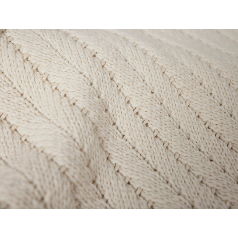 Casa Loma Throw Blanket, Undyed