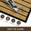 Non-Slip Striped Doormat