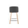 Lakyia Swivel Upholstered Counter Stool